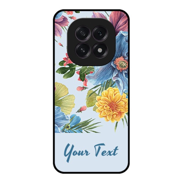 Oppo F29 5G Custom Glass Phone Case - Stunning Watercolored Flowers Painting Design Oppo F29 5G Custom Glass Phone Case - Stunning Watercolored Flowers Painting Design