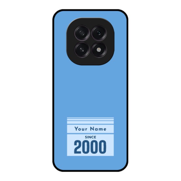 Oppo F29 5G Custom Glass Phone Case - Custom Year Of Birth Design Oppo F29 5G Custom Glass Phone Case - Custom Year Of Birth Design