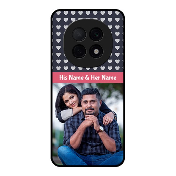 Oppo F29 Pro 5G Custom Glass Phone Case - Love Symbols Design
