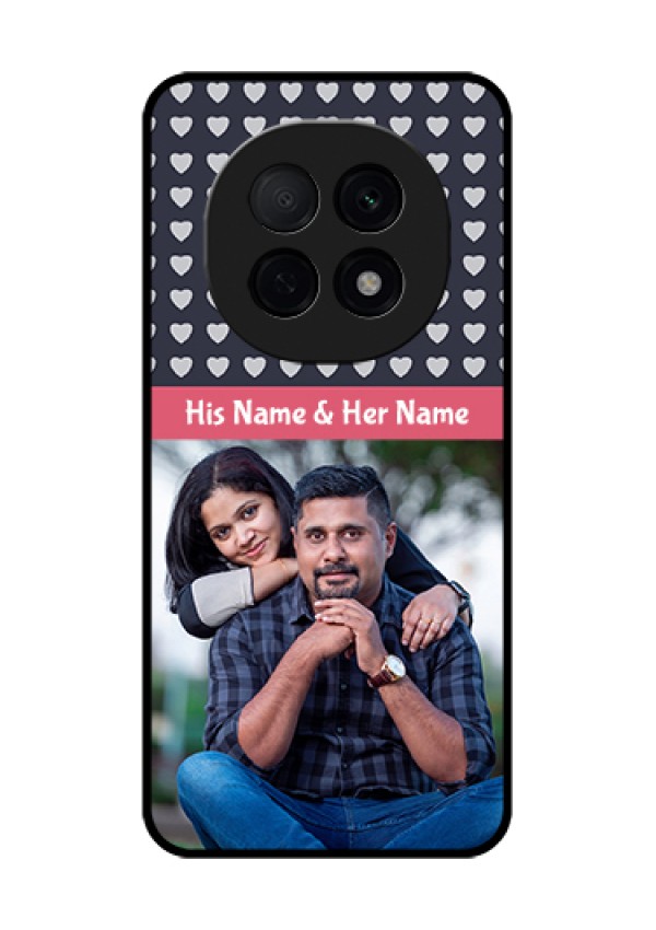 Oppo F29 Pro 5G Custom Glass Phone Case - Love Symbols Design