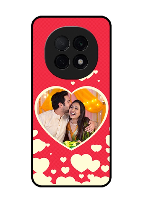 Oppo F29 Pro 5G Custom Glass Phone Case - Love Symbols Phone Cover Design