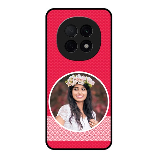 Oppo F29 Pro 5G Custom Glass Phone Case - Pink Color Pattern Design Oppo F29 Pro 5G Custom Glass Phone Case - Pink Color Pattern Design