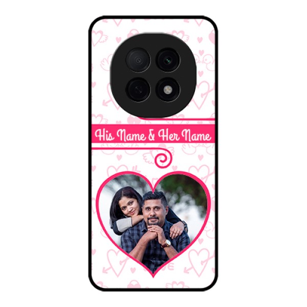 Oppo F29 Pro 5G Custom Glass Phone Case - Heart Shape Love Design Oppo F29 Pro 5G Custom Glass Phone Case - Heart Shape Love Design