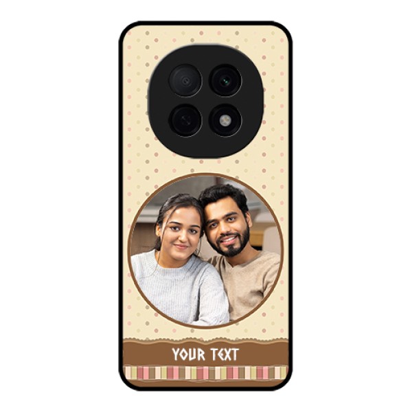 Oppo F29 Pro 5G Custom Glass Phone Case - Brown Dotted Mobile Case Design Oppo F29 Pro 5G Custom Glass Phone Case - Brown Dotted Mobile Case Design