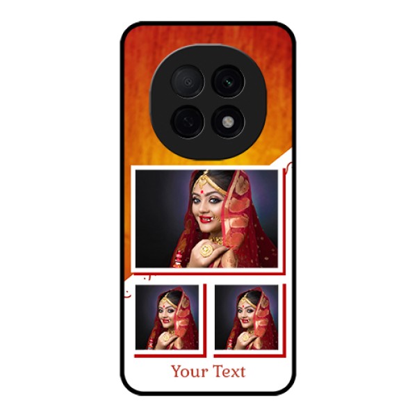Oppo F29 Pro 5G Custom Glass Phone Case - Wedding Memories Design