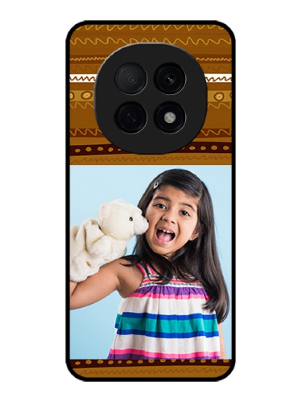 Custom Oppo F29 Pro 5G Custom Glass Phone Case - Friends Picture Upload Design