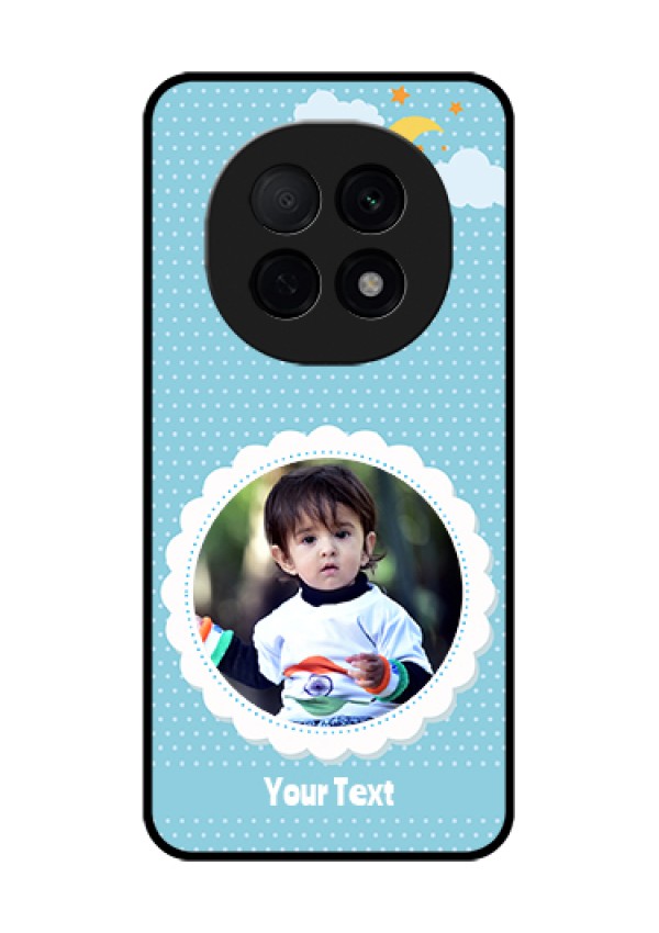 Oppo F29 Pro 5G Custom Glass Phone Case - Violet Pattern Design