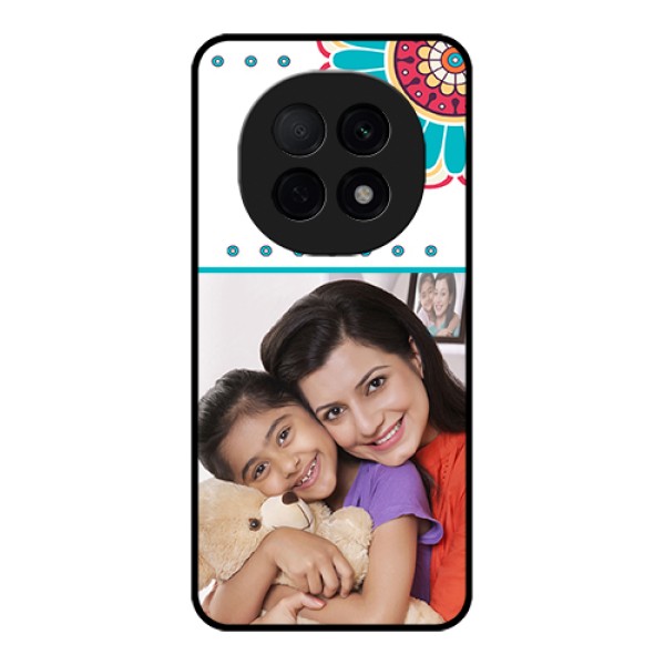 Oppo F29 Pro 5G Custom Glass Phone Case - Flower Design