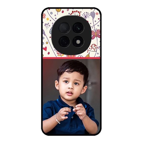 Oppo F29 Pro 5G Custom Glass Phone Case - Premium Floral Design