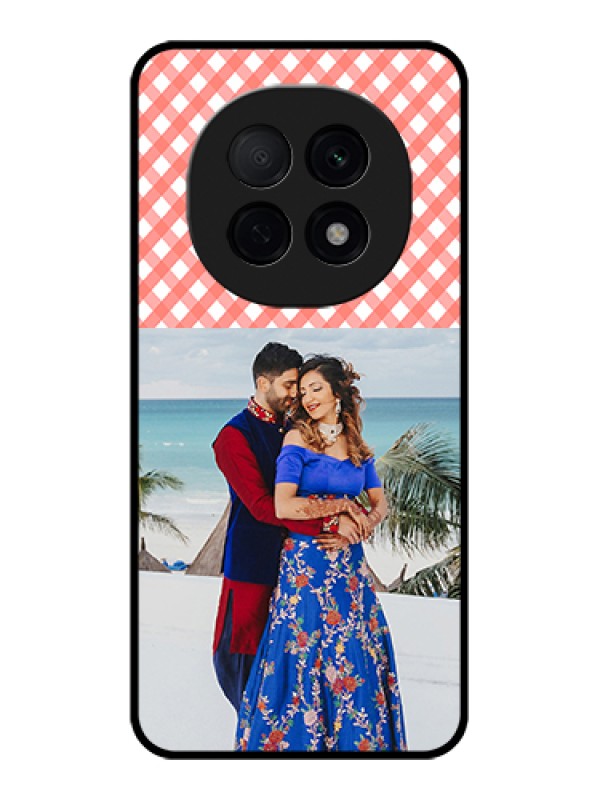 Custom Oppo F29 Pro 5G Custom Glass Phone Case - Pink Pattern Design