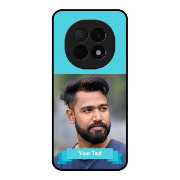 Oppo F29 Pro 5G Custom Glass Phone Case - Blue Color Design Oppo F29 Pro 5G Custom Glass Phone Case - Blue Color Design