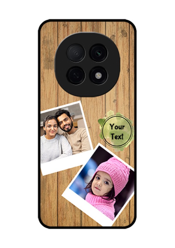 Oppo F29 Pro 5G Custom Glass Phone Case - Wooden Texture Design