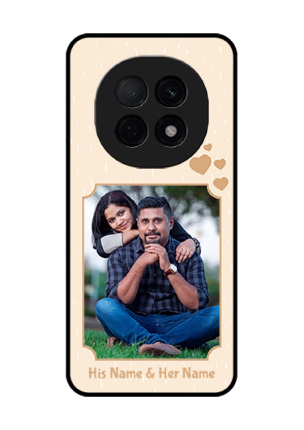Oppo F29 Pro 5G Custom Glass Phone Case - With Confetti Love Design