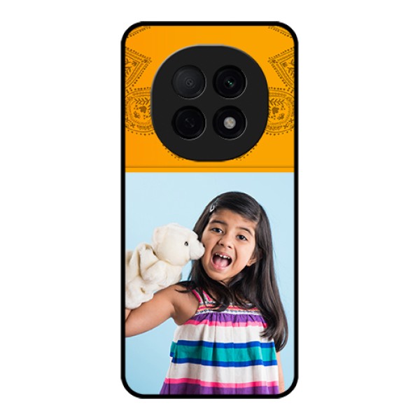 Oppo F29 Pro 5G Custom Glass Phone Case - Photo Wedding Design