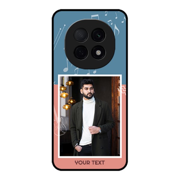 Oppo F29 Pro 5G Custom Glass Phone Case - With Color Musical Note Design