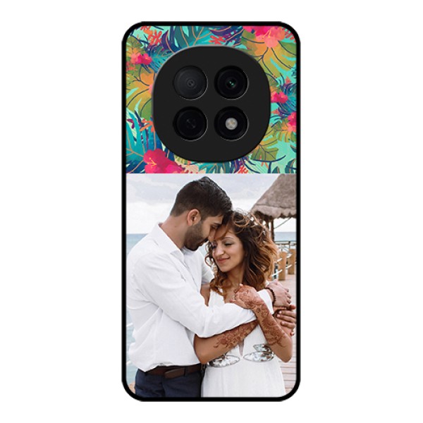 Oppo F29 Pro 5G Custom Glass Phone Case - Watercolor Floral Design Oppo F29 Pro 5G Custom Glass Phone Case - Watercolor Floral Design