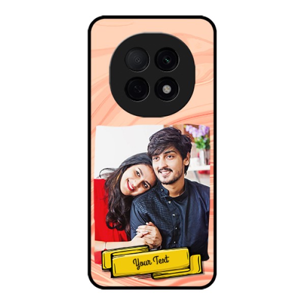 Oppo F29 Pro 5G Custom Glass Phone Case - Marble Texture Design
