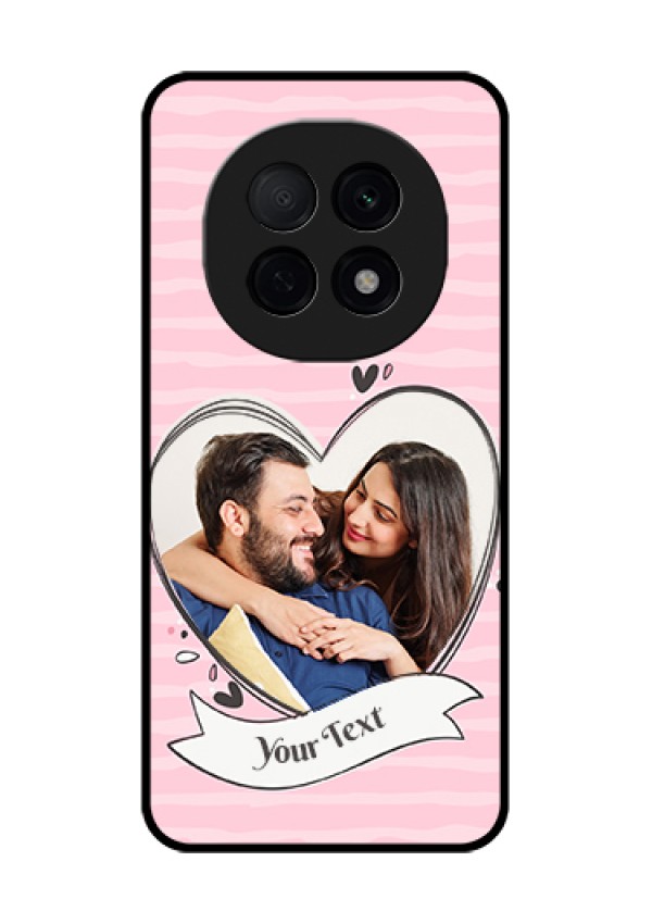 Oppo F29 Pro 5G Custom Glass Phone Case - Vintage Heart Design