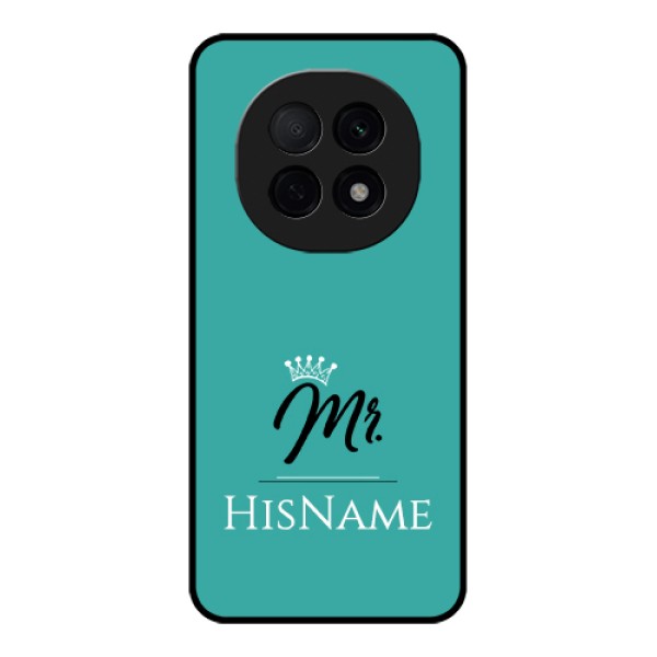 Oppo F29 Pro 5G Custom Glass Phone Case - Mr With Name Design