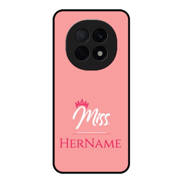 Oppo F29 Pro 5G Custom Glass Phone Case - Mrs With Name Design