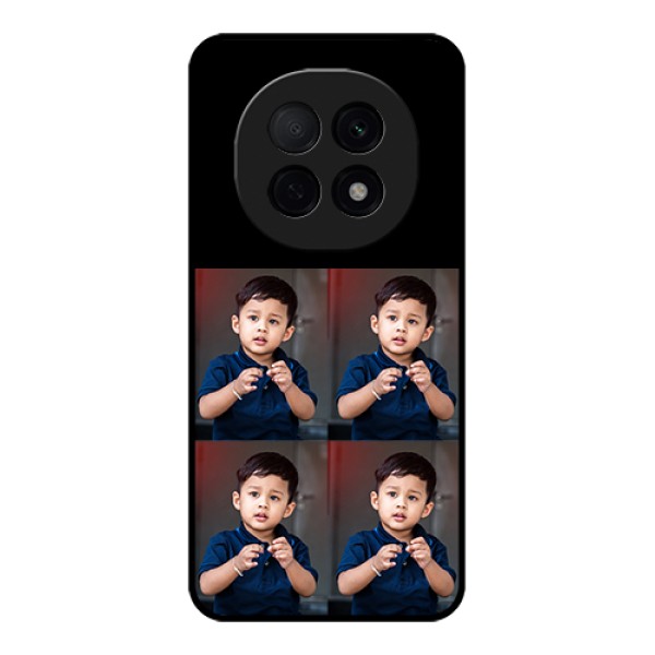 Oppo F29 Pro 5G Custom Glass Phone Case - 4 Image Holder Design