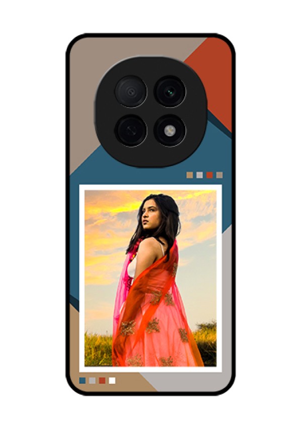 Oppo F29 Pro 5G Custom Glass Phone Case - Retro Color Pallet Design