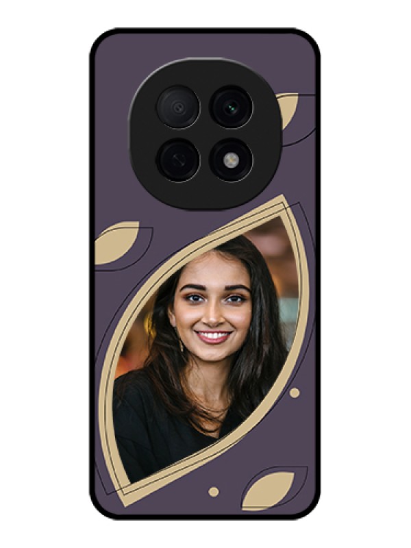 Custom Oppo F29 Pro 5G Custom Glass Phone Case - Falling Leaf Design