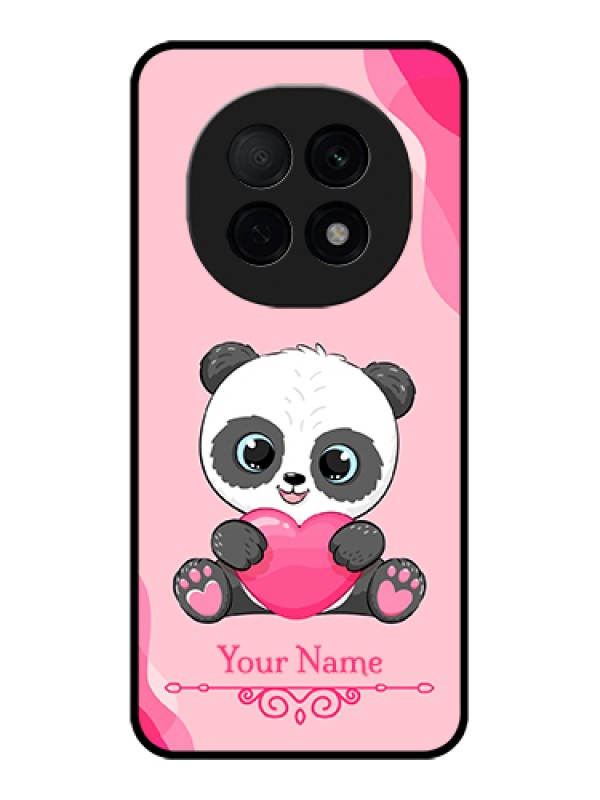 Custom Oppo F29 Pro 5G Custom Glass Phone Case - Cute Panda Design