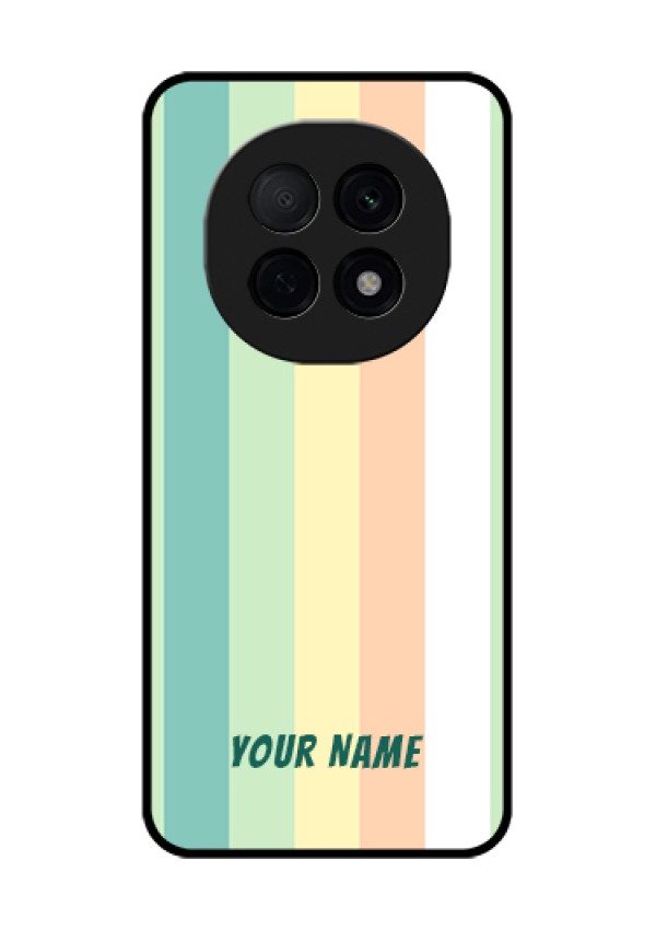 Oppo F29 Pro 5G Custom Glass Phone Case - Multi - Colour Stripes Design