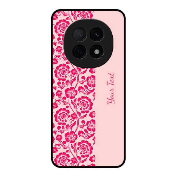 Oppo F29 Pro 5G Custom Glass Phone Case - Attractive Floral Pattern Design