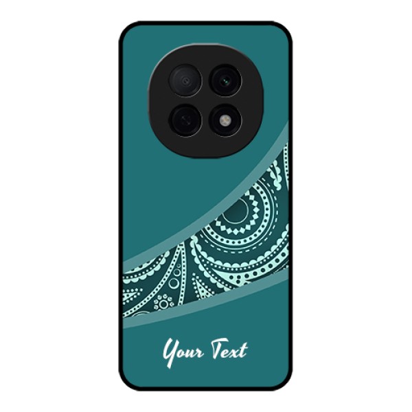 Oppo F29 Pro 5G Custom Glass Phone Case - Semi Visible Floral Design