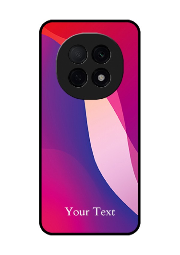 Oppo F29 Pro 5G Custom Glass Phone Case - Digital Abstract Overlap Design