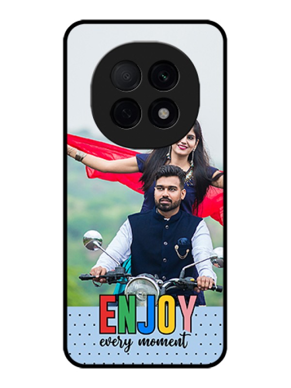 Custom Oppo F29 Pro 5G Custom Glass Phone Case - Enjoy Every Moment Design