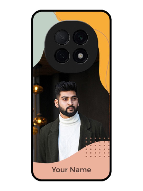 Custom Oppo F29 Pro 5G Custom Glass Phone Case - Tri - Coloured Overlay Design