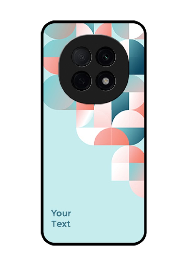 Oppo F29 Pro 5G Custom Glass Phone Case - Stylish Semi - Circle Pattern Design