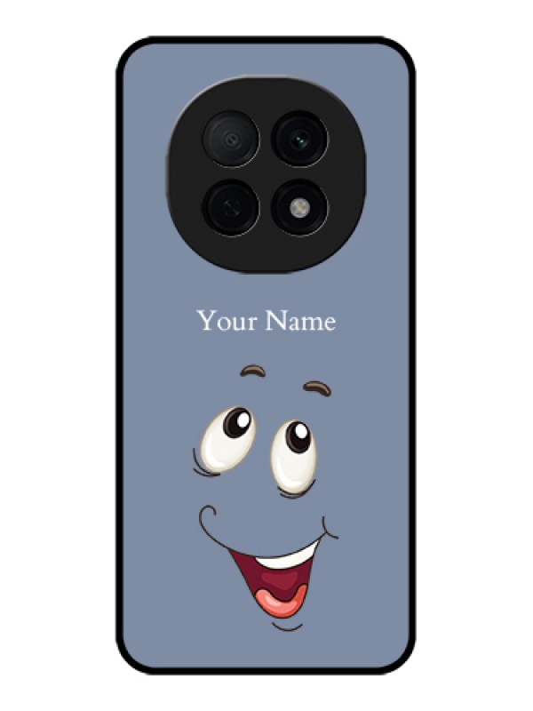 Custom Oppo F29 Pro 5G Custom Glass Phone Case - Laughing Cartoon Face Design