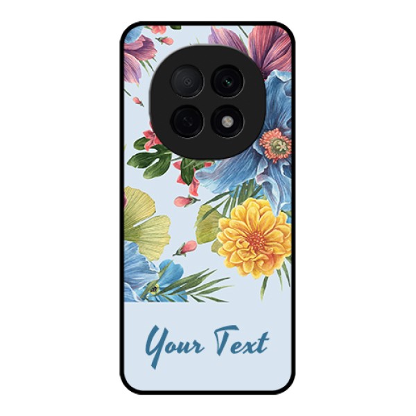 Oppo F29 Pro 5G Custom Glass Phone Case - Stunning Watercolored Flowers Painting Design Oppo F29 Pro 5G Custom Glass Phone Case - Stunning Watercolored Flowers Painting Design