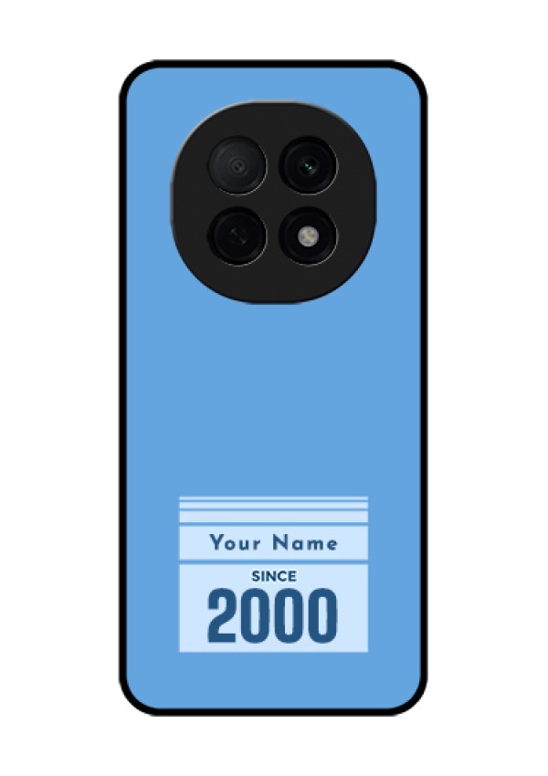 Oppo F29 Pro 5G Custom Glass Phone Case - Custom Year Of Birth Design