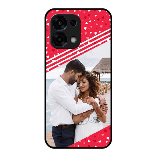 Oppo F31 5G Custom Glass Phone Case - Valentines Gift Design