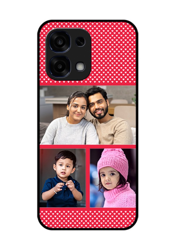 Oppo F31 5G Custom Glass Phone Case - Bulk Photo Upload Design