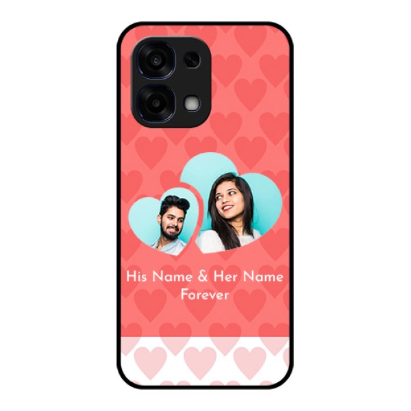 Oppo F31 5G Custom Glass Phone Case - Couple Pic Upload Design Oppo F31 5G Custom Glass Phone Case - Couple Pic Upload Design
