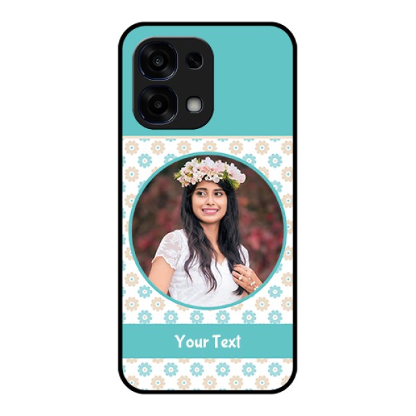 Oppo F31 5G Custom Glass Phone Case - Beautiful Flowers Design