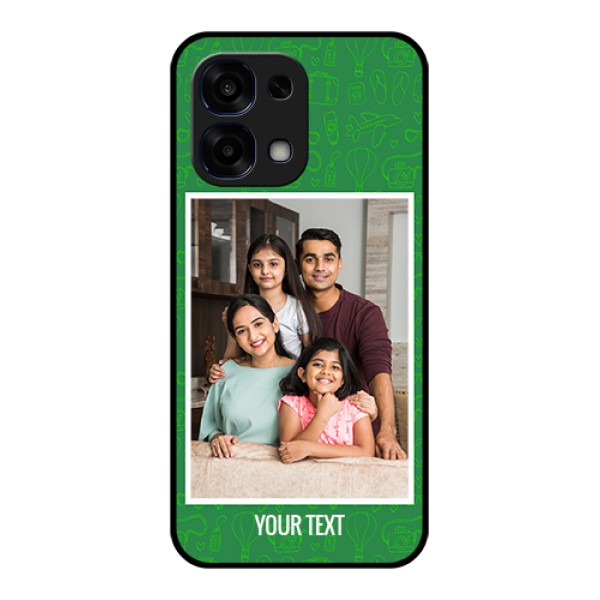 Oppo F31 5G Custom Glass Phone Case - Picture Upload Design