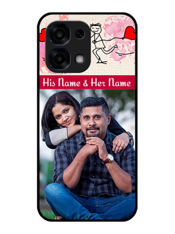 Custom Oppo F31 5G Custom Glass Phone Case - You And Me Case Design