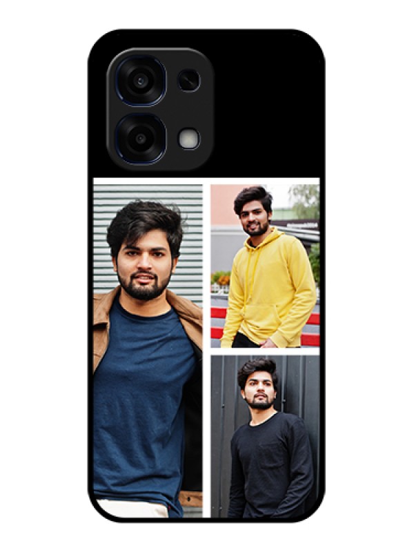 Custom Oppo F31 5G Custom Glass Phone Case - Upload Multiple Picture Design
