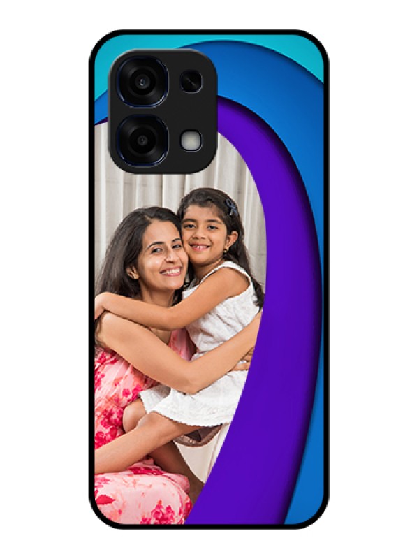 Custom Oppo F31 5G Custom Glass Phone Case - Simple Pattern Design