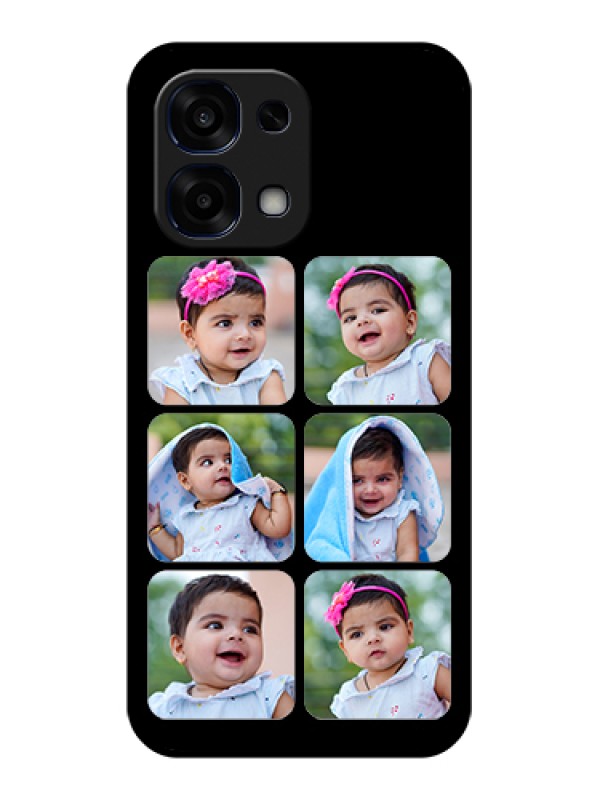 Custom Oppo F31 5G Custom Glass Phone Case - Multiple Pictures Design