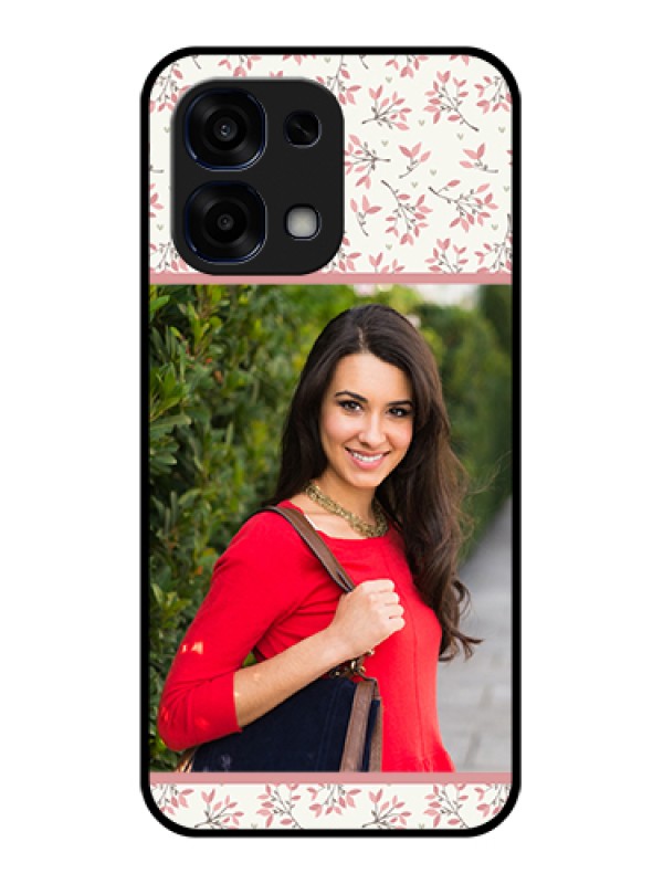 Custom Oppo F31 5G Custom Glass Phone Case - Stunning Floral Design