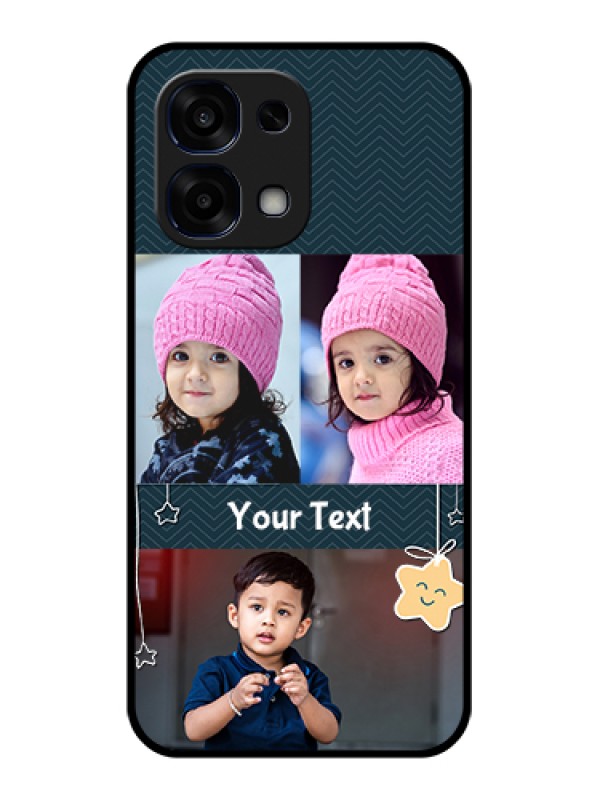 Custom Oppo F31 5G Custom Glass Phone Case - Hanging Stars Design