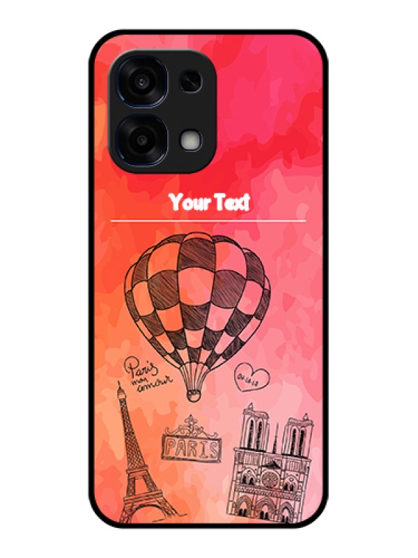 Custom Oppo F31 5G Custom Glass Phone Case - Paris Theme Design